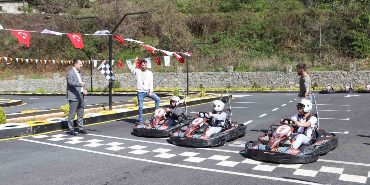 Akçaabat’ta Go-kart Turnuvası Nefesleri Kesti