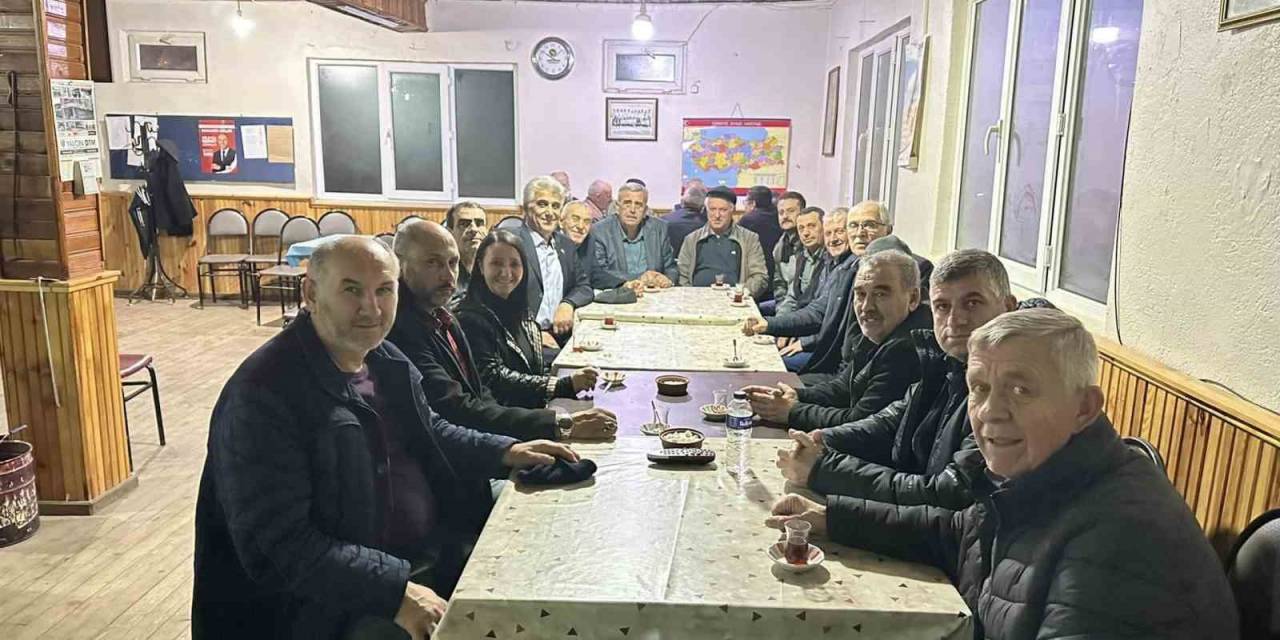 Başkan Tekin, İlçe Teşkilatıyla Bir Araya Geldi