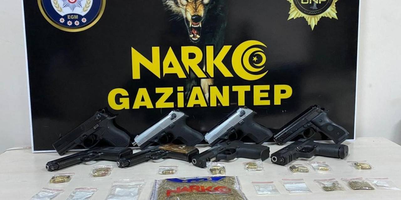 Gaziantep’te Uyuşturucu Operasyonu: 8 Gözaltı