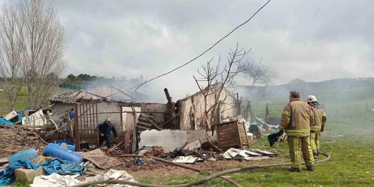Gecekondusu Yandı, Gözyaşlarıyla Anlattı