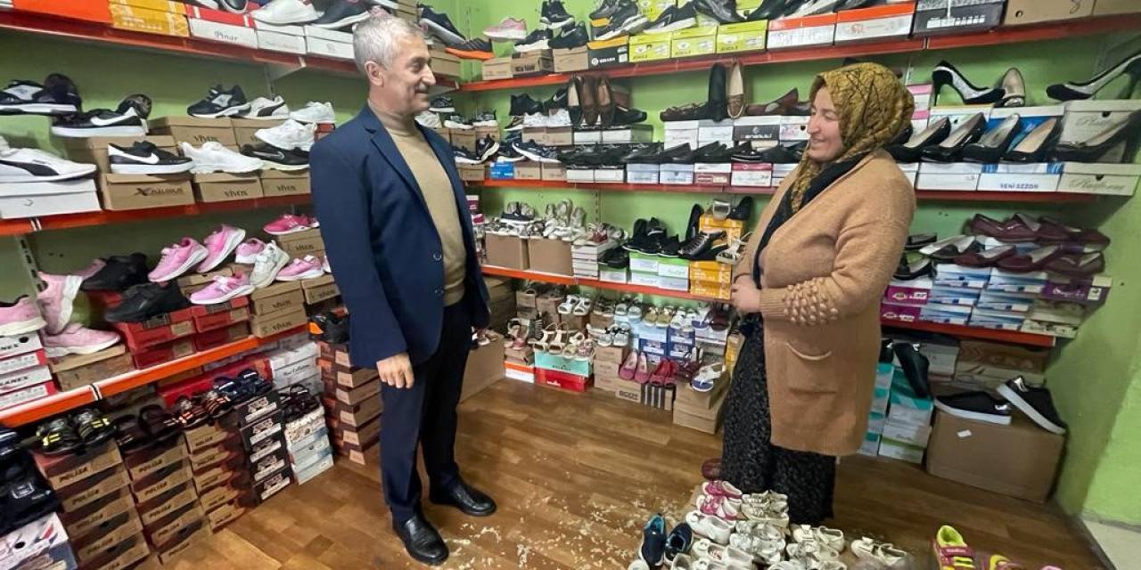 Tahmazoğlu Esnafla Fikir Alışverişinde Bulundu