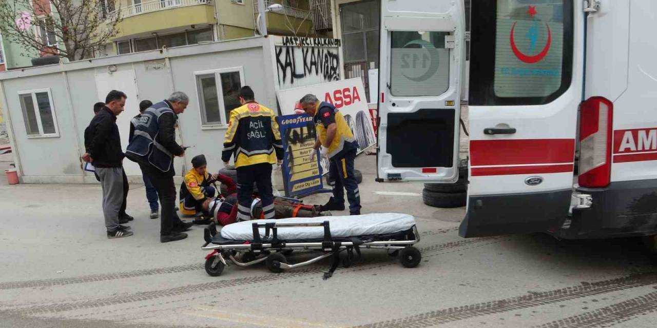 Cipin Çarptığı Yaya Yaralandı