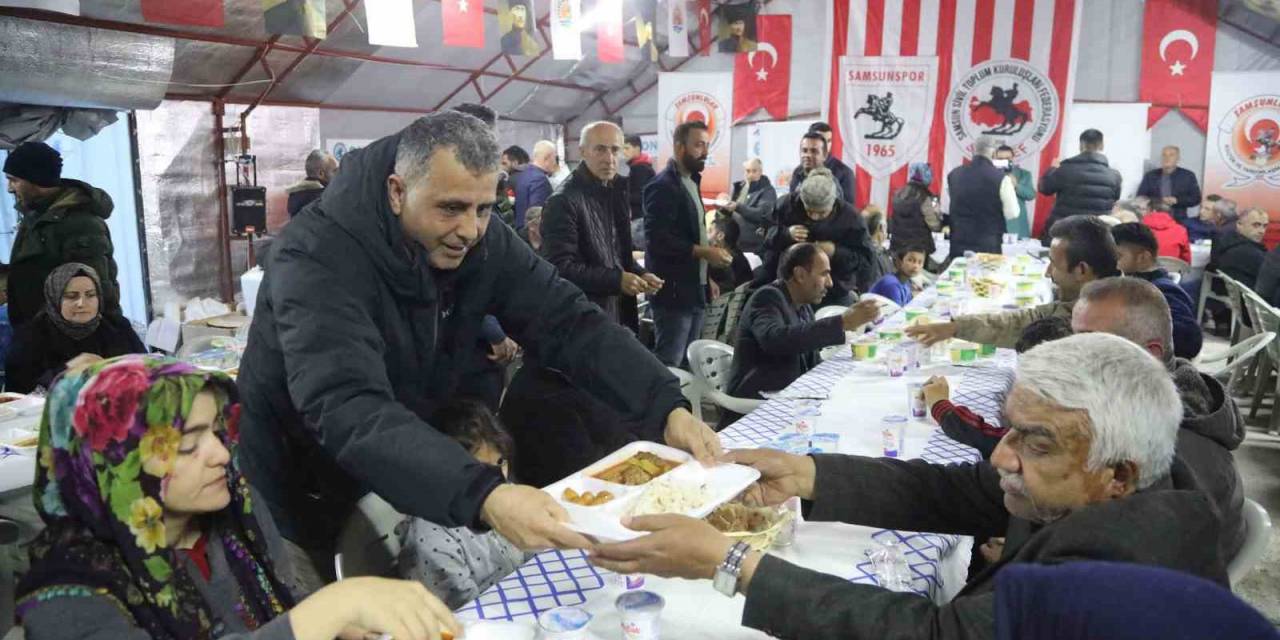 Atakum Belediyesi’nden Deprem Bölgesinde İftar Programı