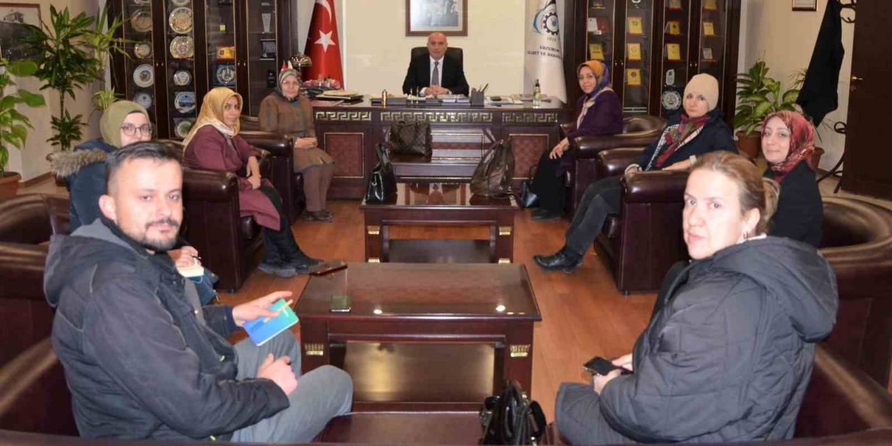 Kadın Kooperatifi’nden Başkan Özakalın’a Ziyaret