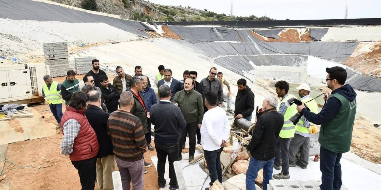 Vali Pehlivan, Ayaş Göletini İnceledi
