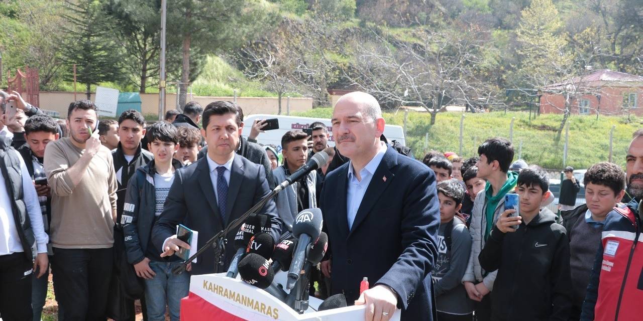 İlk Ders Zilini Bakan Soylu Çaldı: "sizleri Bu Yarışta Geride Bırakmayacağız"