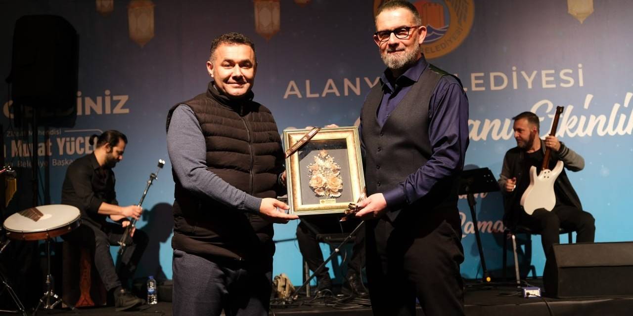 Alanya’da, Ramazan Meydanı İbrahim Sadri’yi Ağırladı