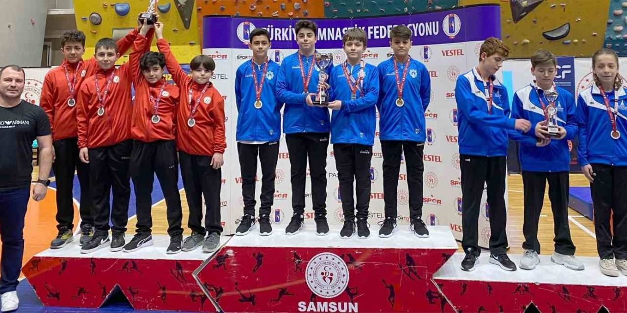 Karatay’ın Trampolin Cimnastik Takımı 1. Oldu