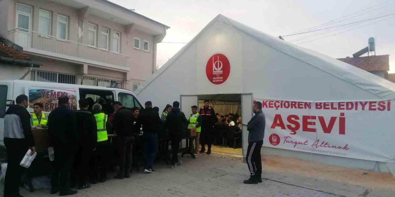 Keçiören Belediyesi’nden Deprem Bölgesinde İftar Hizmeti
