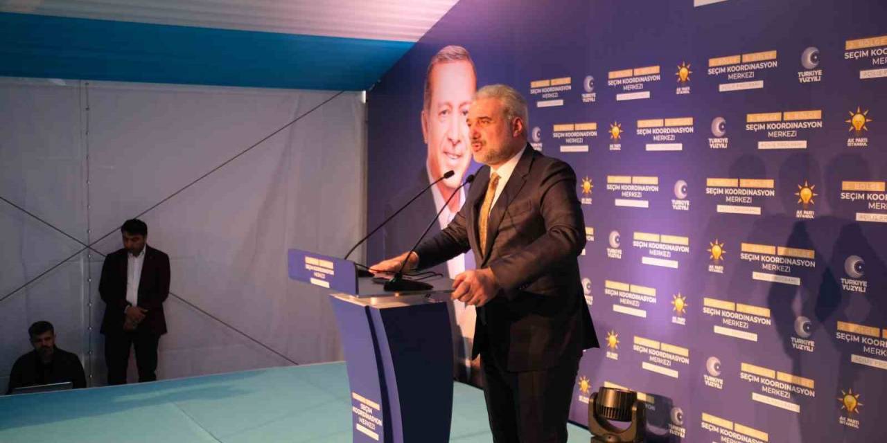 Ak Parti İstanbul 2. Ve 3. Bölge Seçim Koordinasyon Merkezi Açıldı