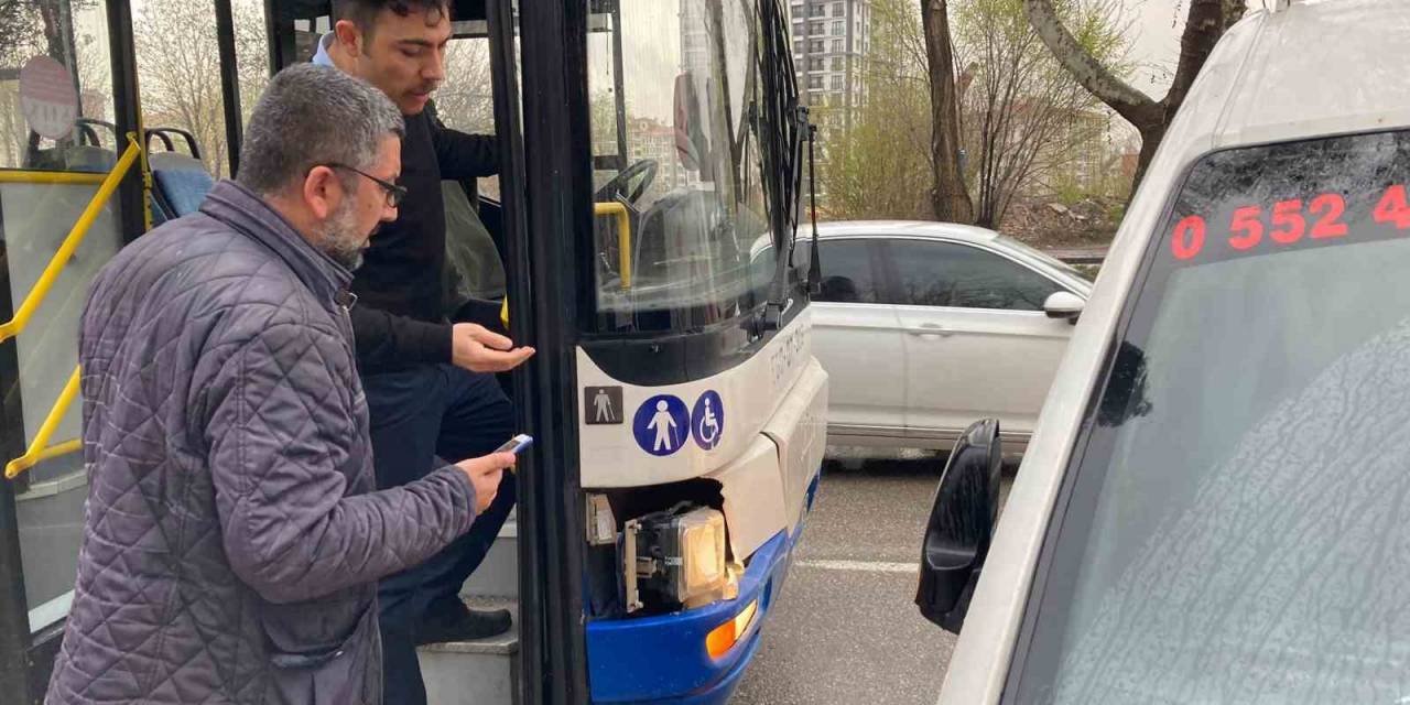 Başkent’te Ego Otobüsünün Şoförü Trafikteki Tartışmada Aracı Metrelerce Sürükledi