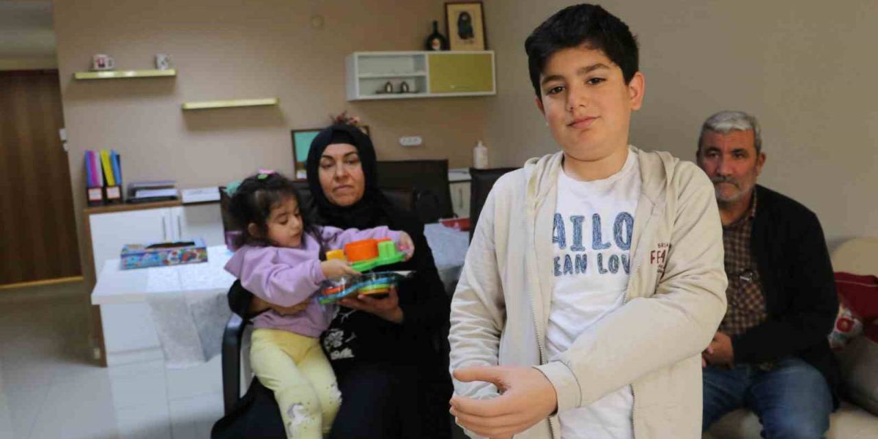 Depremde Anne Babasını Ve Uzuvlarını Kaybeden Kardeşler Protezlerine Kavuştu