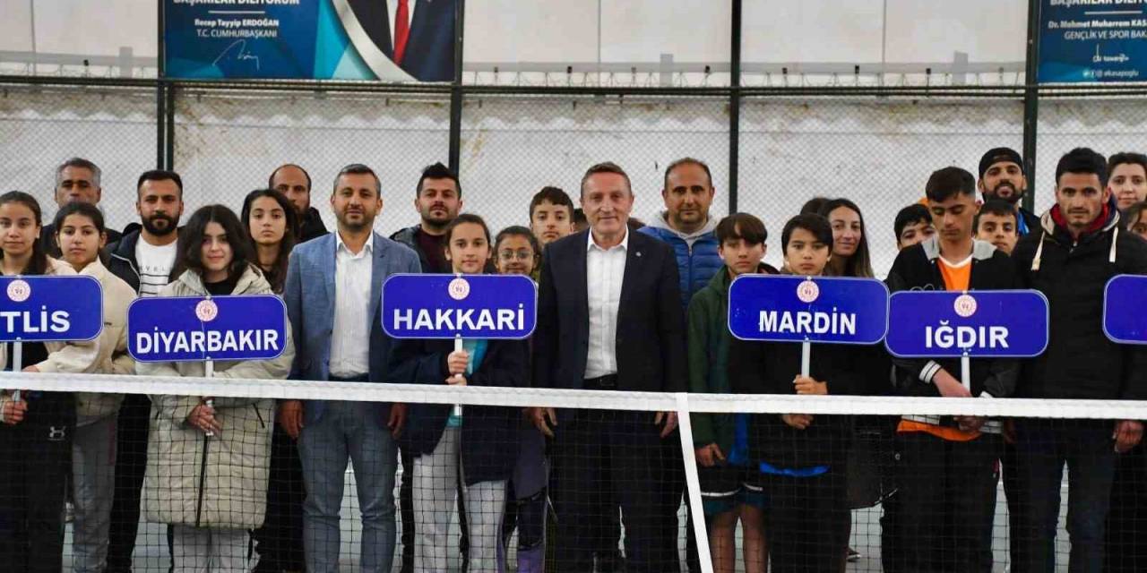 Şırnak’ta Tenis Turnuvası Düzenlendi