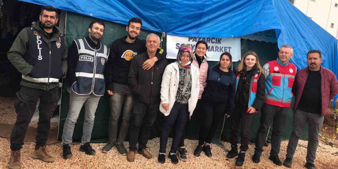 Deprem Bölgesinde Yardıma Devam