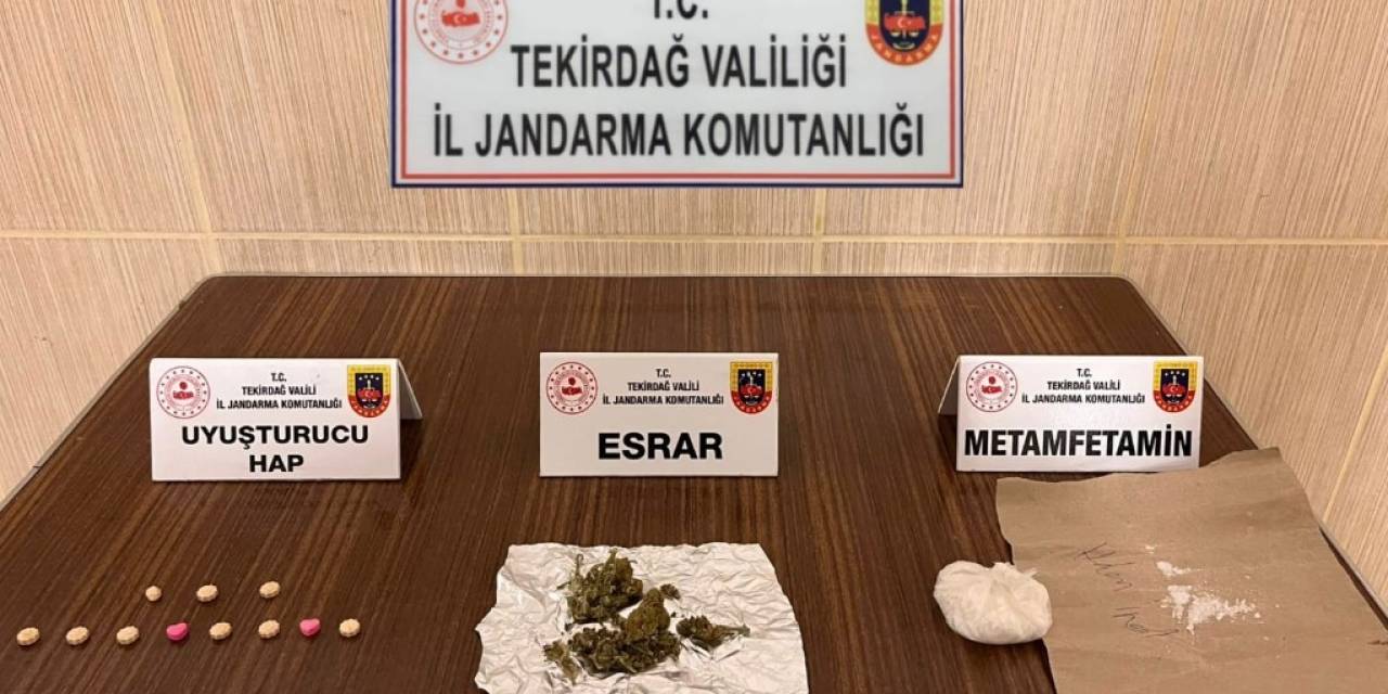 İstanbul’dan Getirdikleri Uyuşturucu Maddelerle Tekirdağ’da Yakalandılar