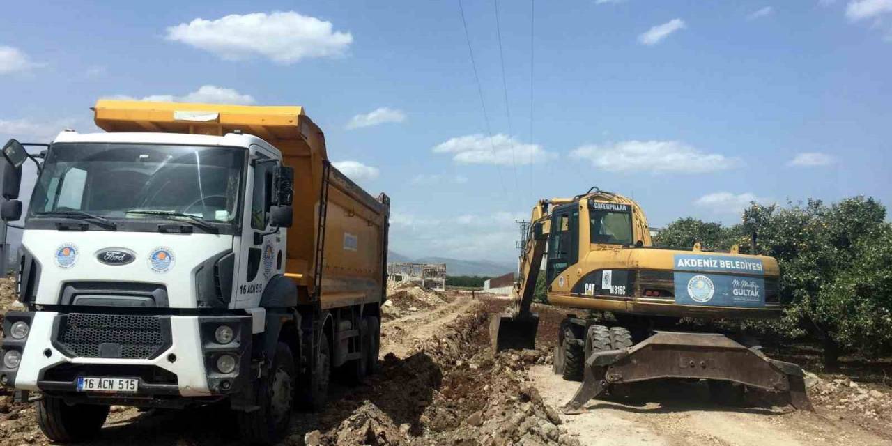 Akdeniz’de Yol Açma Çalışmaları Sürüyor