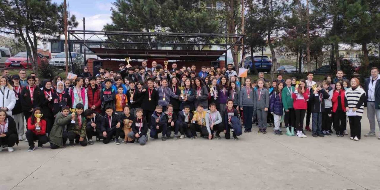Okul Sporları Oryantiring Tekirdağ İl Birinciliği Ergene’de Yapıldı