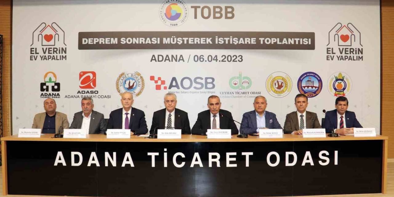 Konut Seferberliğine Adana İş Dünyasından Tam Destek