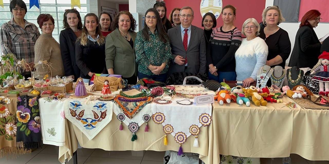 Edirne’de Kadınların El Emeği Ürünler Büyük Beğeni Aldı