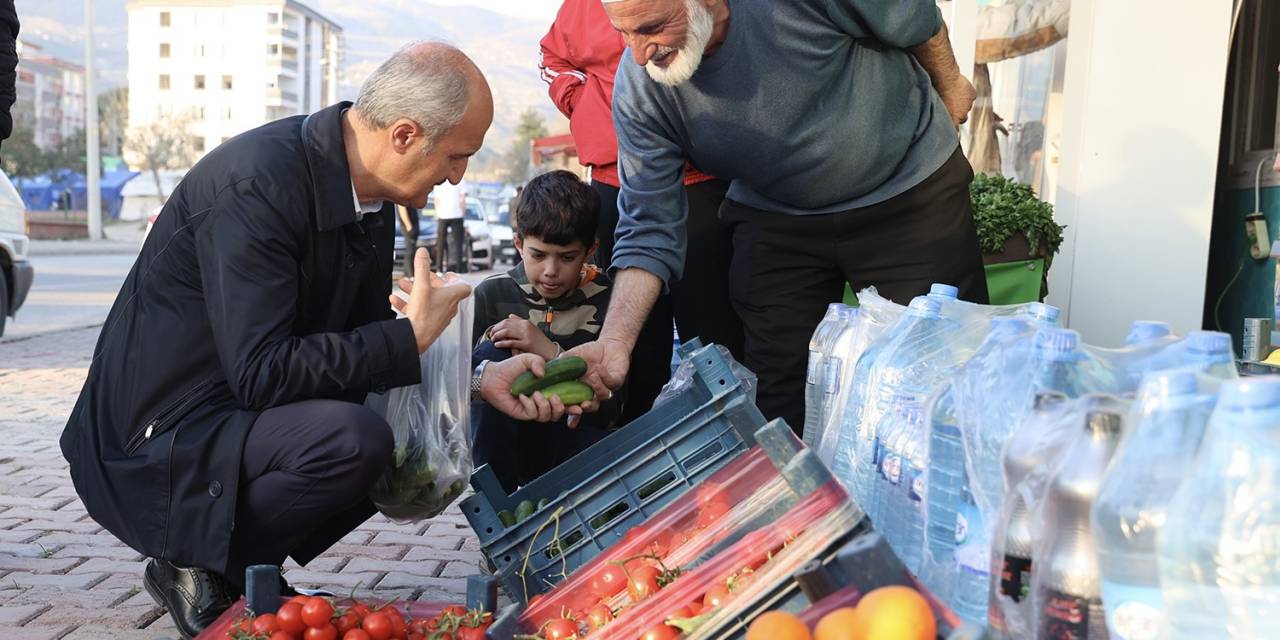 Dulkadiroğlu’nda Konteyner Çarşılar Hizmete Başladı