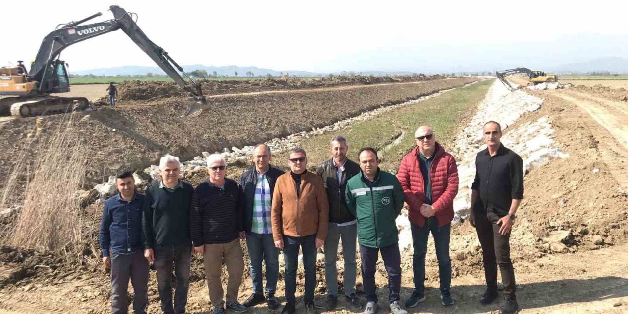 Koçarlı Bağarası Sulaması Çalışmaları Hız Kesmiyor