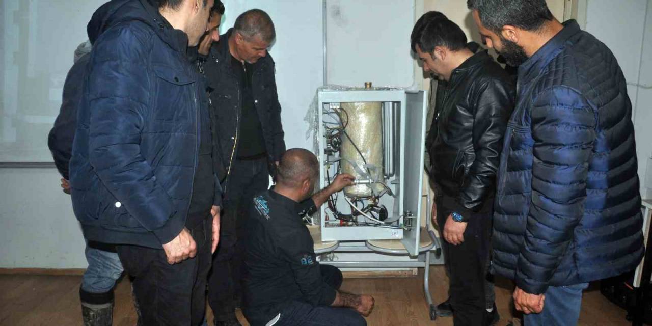 Yüksekova’da Doğalgaz Ustaları Yetişiyor