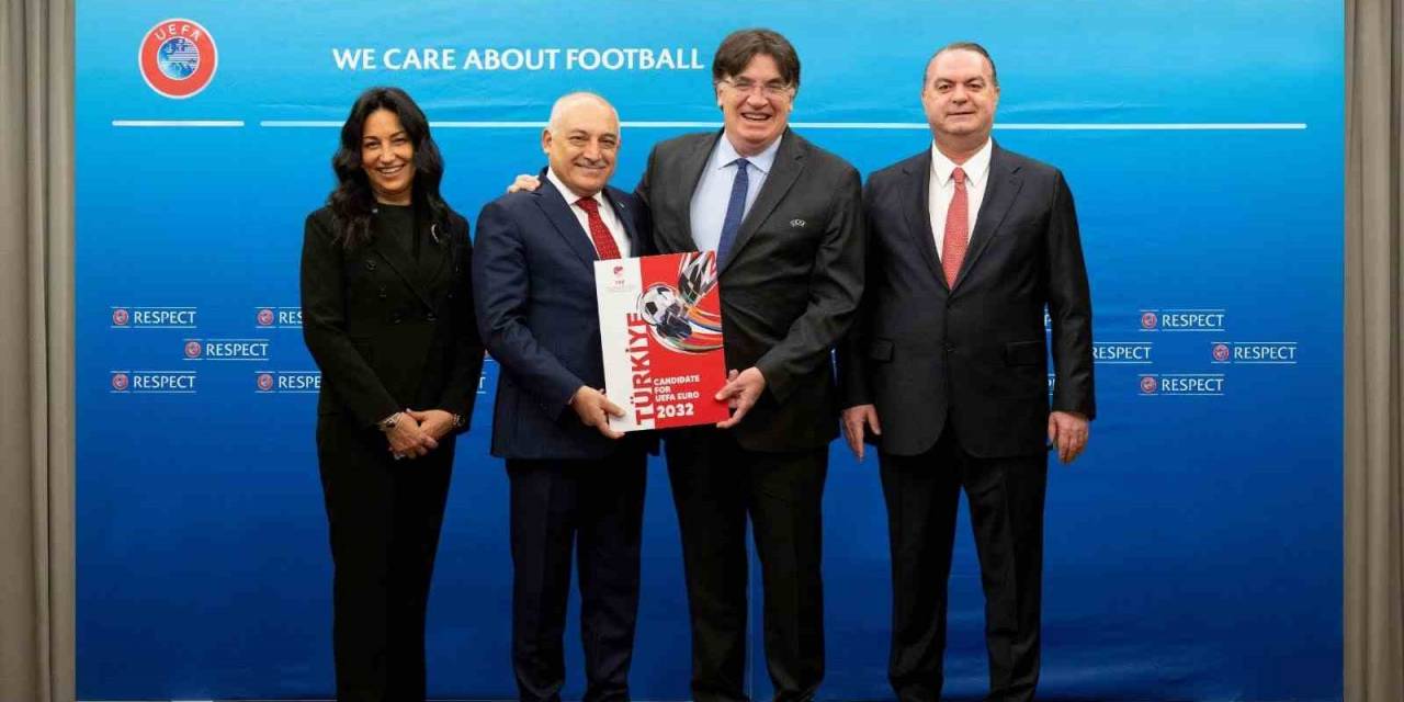 Tff, 2028 Ve 2032 Avrupa Şampiyonası Adaylık Dosyasını Uefa’ya Sundu