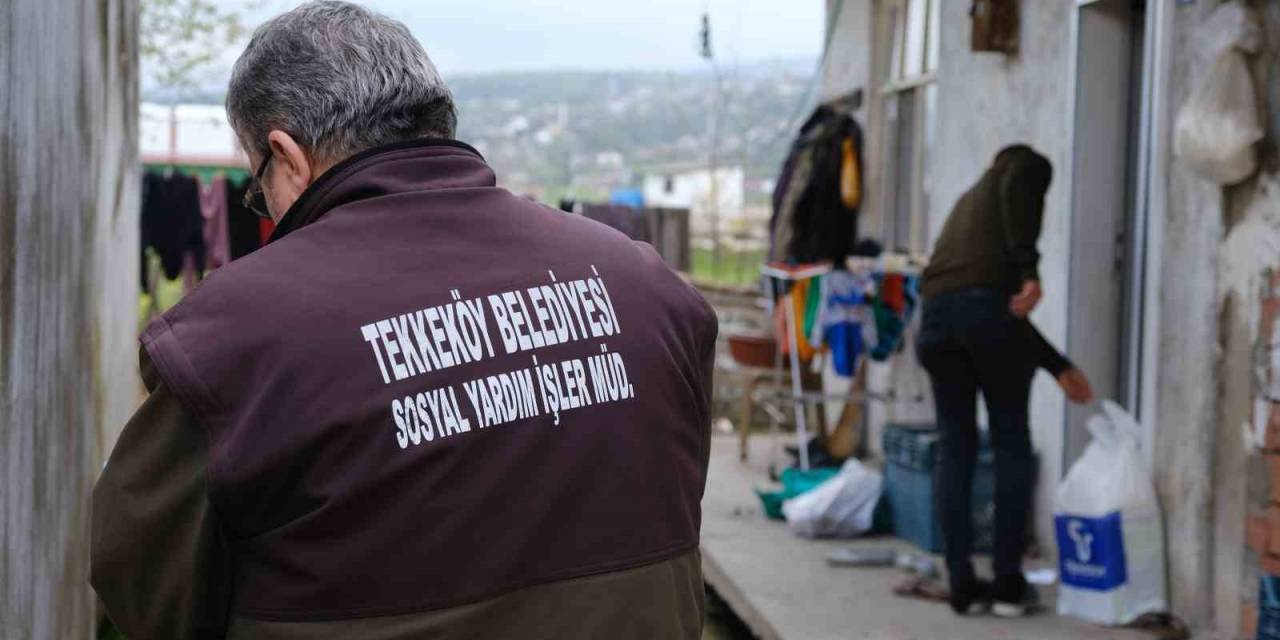 Tekkeköy Belediyesi Ramazan Yardımlarını Sürdürüyor