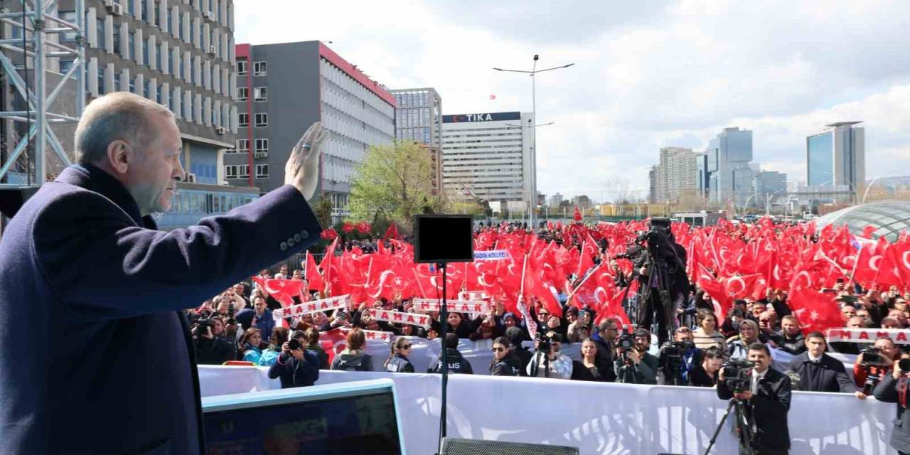 Cumhurbaşkanı Erdoğan: "geçmişte Chp’ye Yöneltmedik İtham Bırakmayanlar, Kılıçdaroğlu’nun Eteğine Dört Elle Sarıldılar"