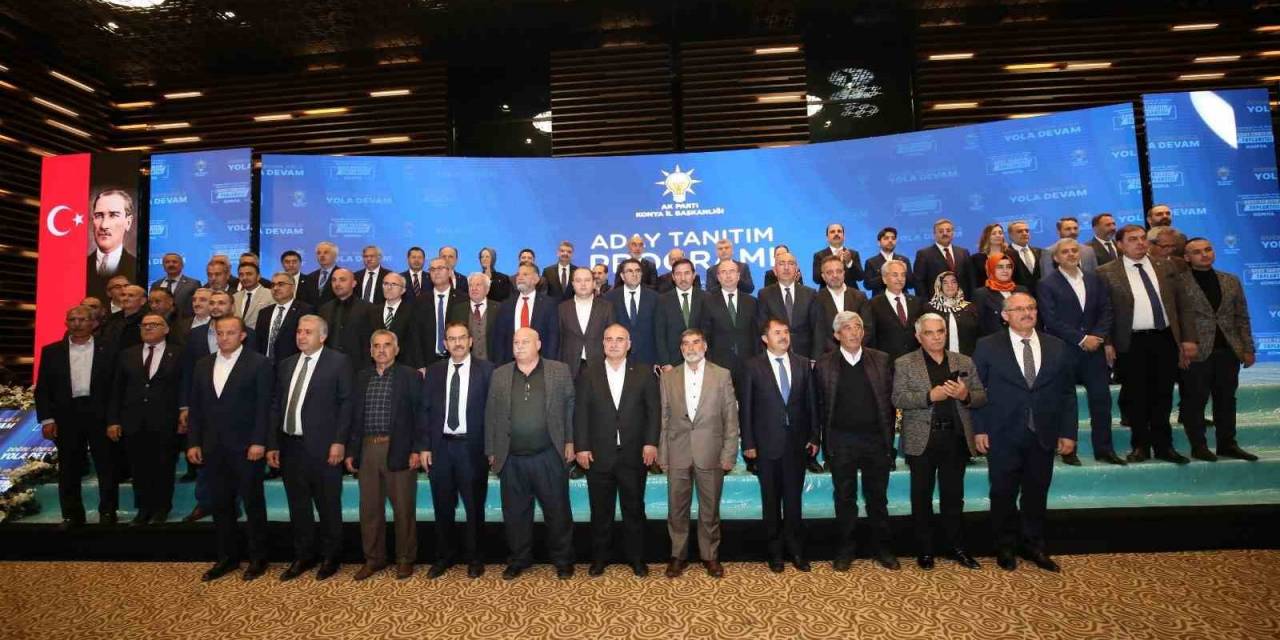 Ak Parti Konya Milletvekili Adayları Tanıtıldı