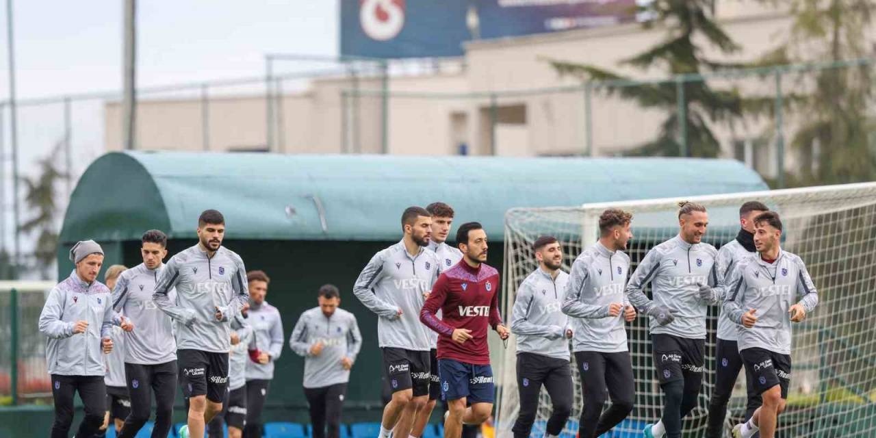 Trabzonspor, Beşiktaş Maçı Hazırlıklarını Sürdürdü