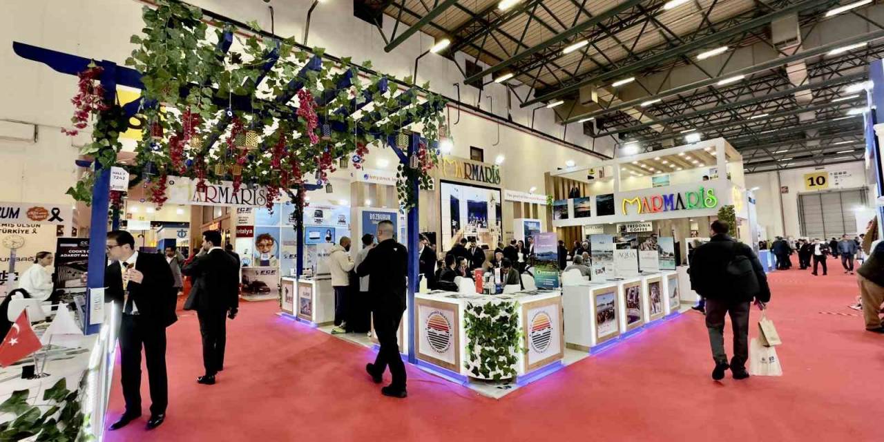 Emitt Fuarında Turizmin Gözdesi Marmaris Standı Ziyaretçilerini Bekliyor