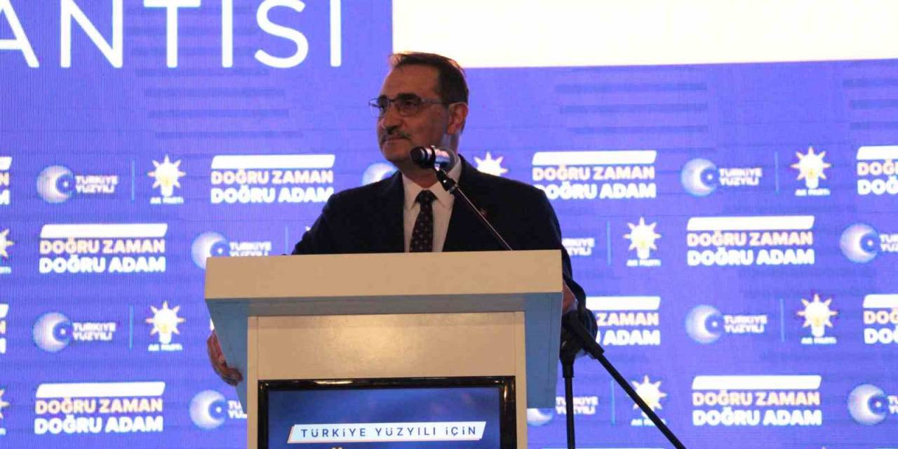 Bakan Dönmez: "biz 20 Yıla 100 Yılın İşini Sığdırmışız"
