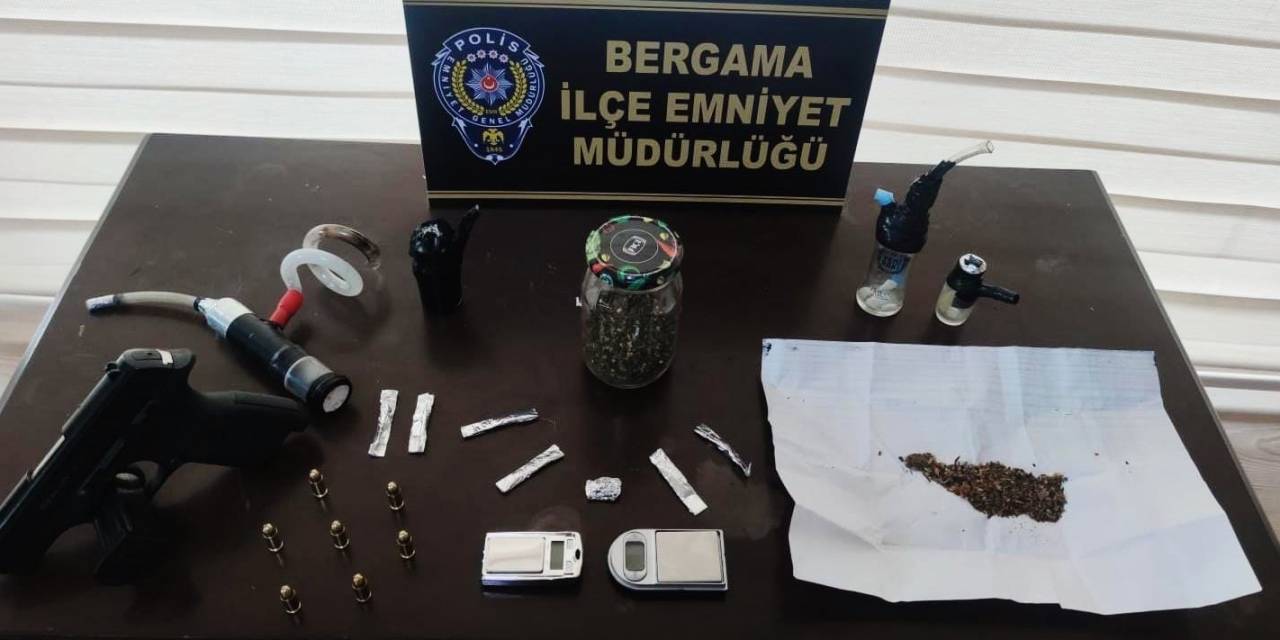 Evine Operasyon Düzenlenen Uyuşturucu Taciri Tutuklandı