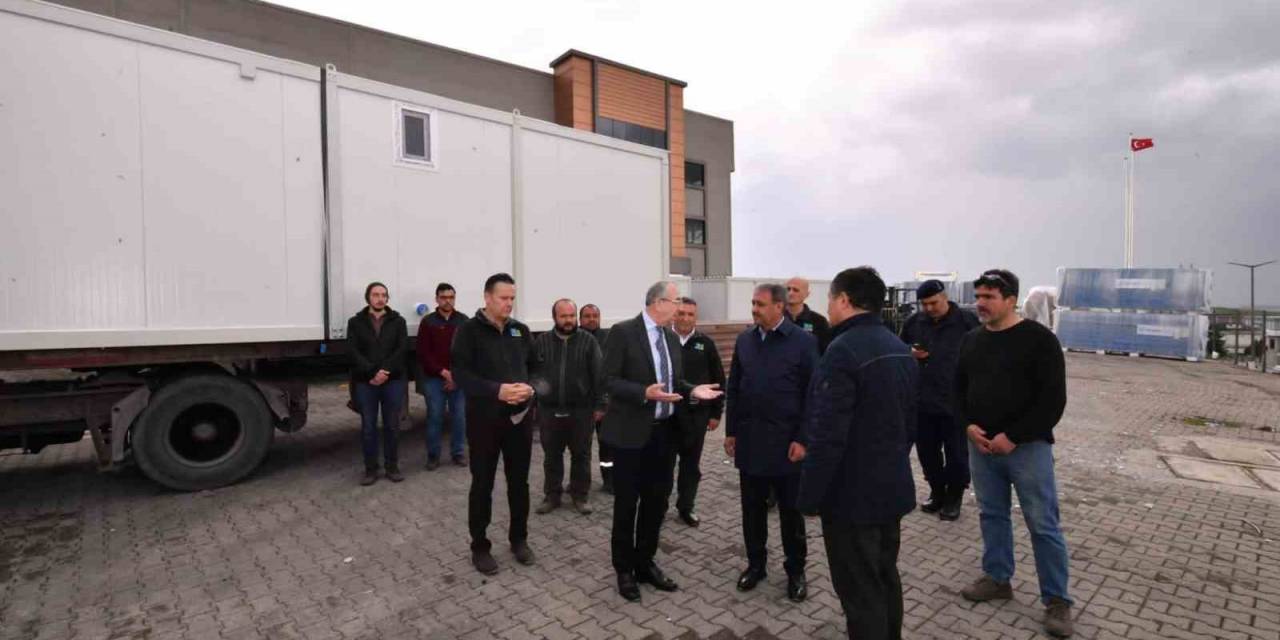 Balıkesir’den Deprem Bölgesine 44 Konteyner Ev