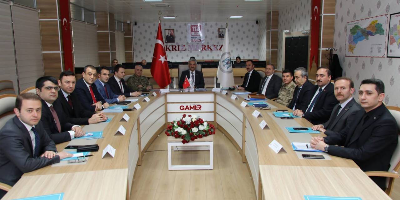 İl Güvenlik Ve Asayiş Koordinasyon Toplantısı Yapıldı