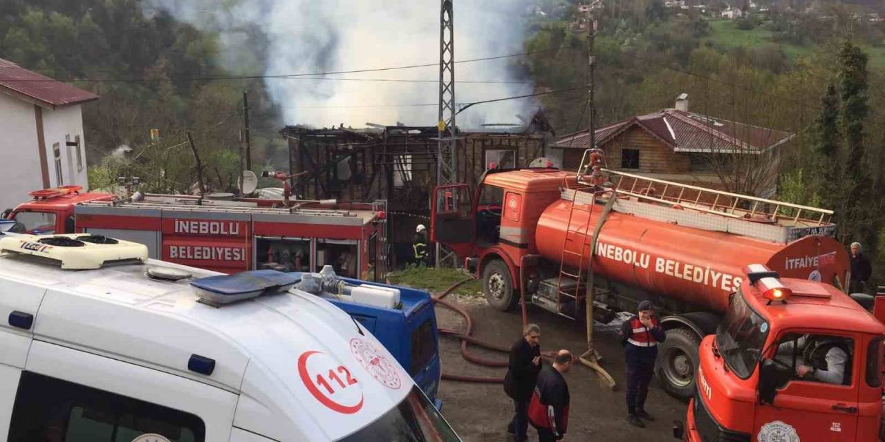 Kastamonu’da Bir Kişinin Ölümüne Sebep Olan Yangın Devrilen Sobadan Çıkmış