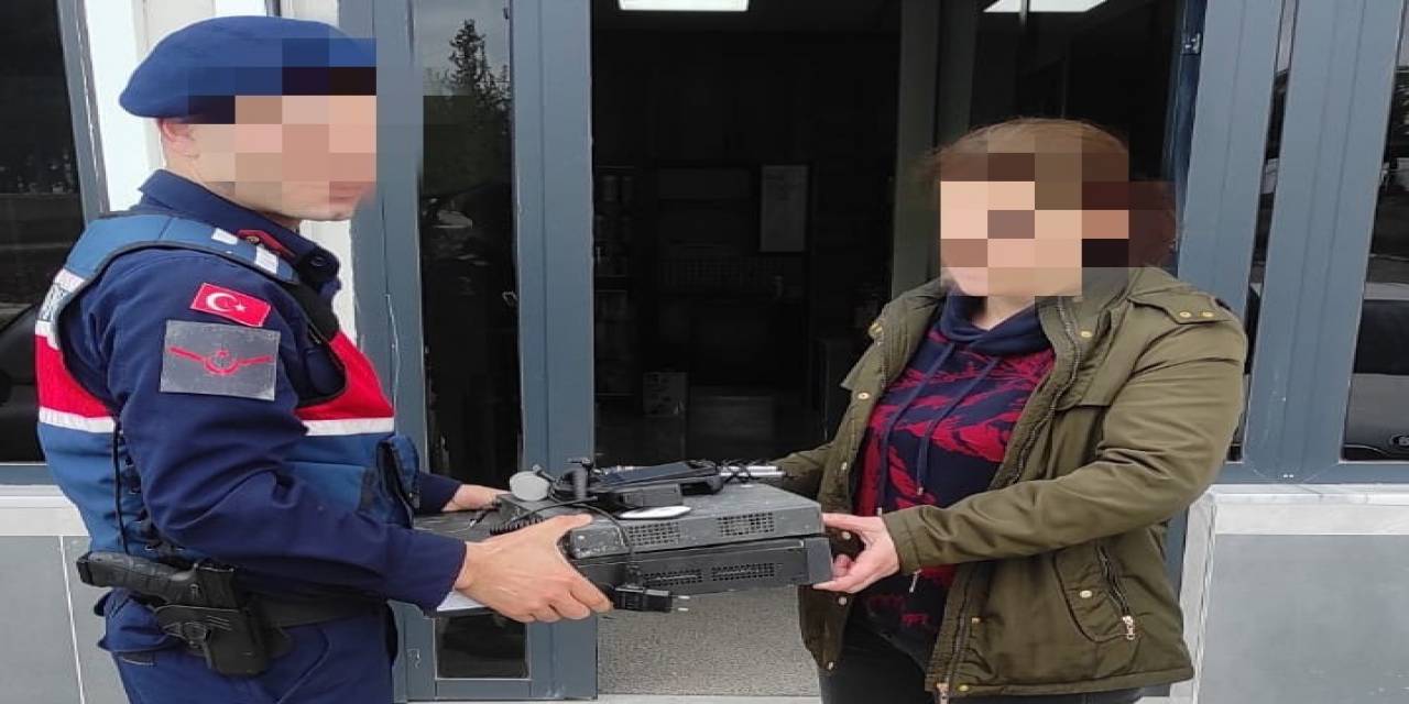 Kamu Binasından Çalınan Cihazlar Jandarma Ekiplerince Bulundu