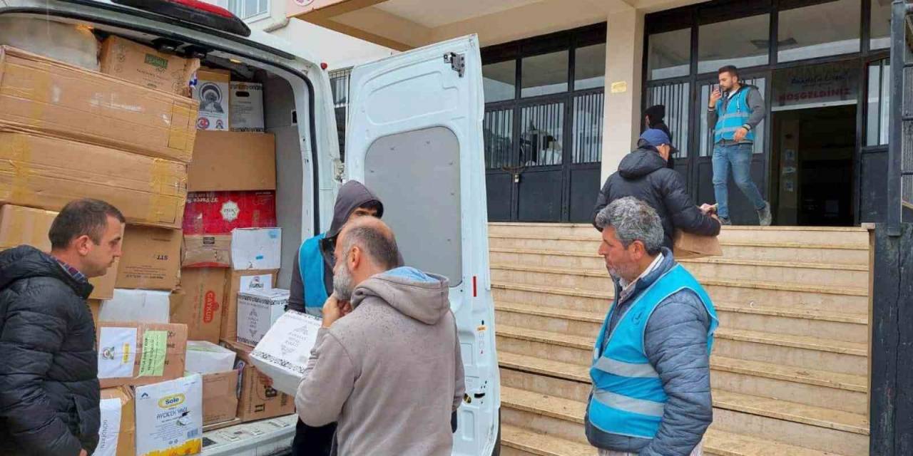 Zonguldak’tan Hatay’a 410 Adet Ramazan Kolisi Desteği