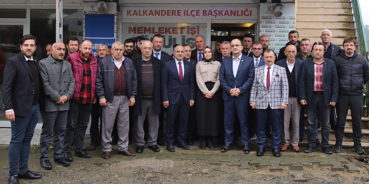 AK Parti Rize Milletvekili Adayı Av. Mertoğlu Kalkandere'de