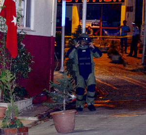 Giresun'da şüphel, paket alarmı !