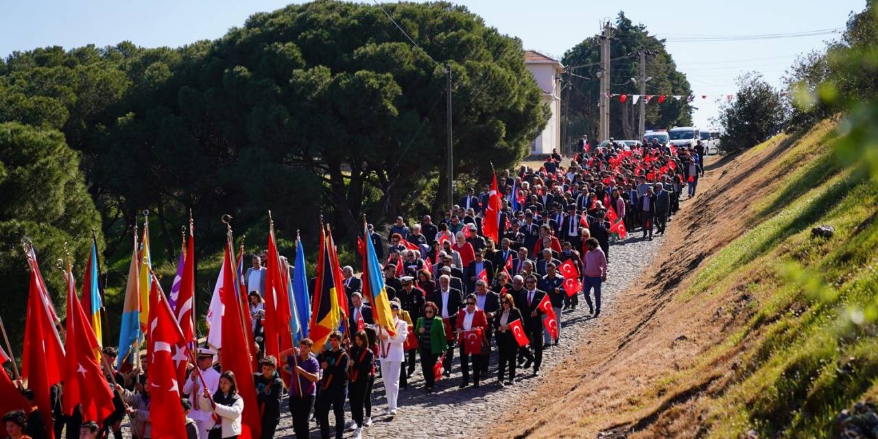 Atatürk’ün Ayvalık’a Gelişinin 89’uncu Yıl Dönümü Kutlandı
