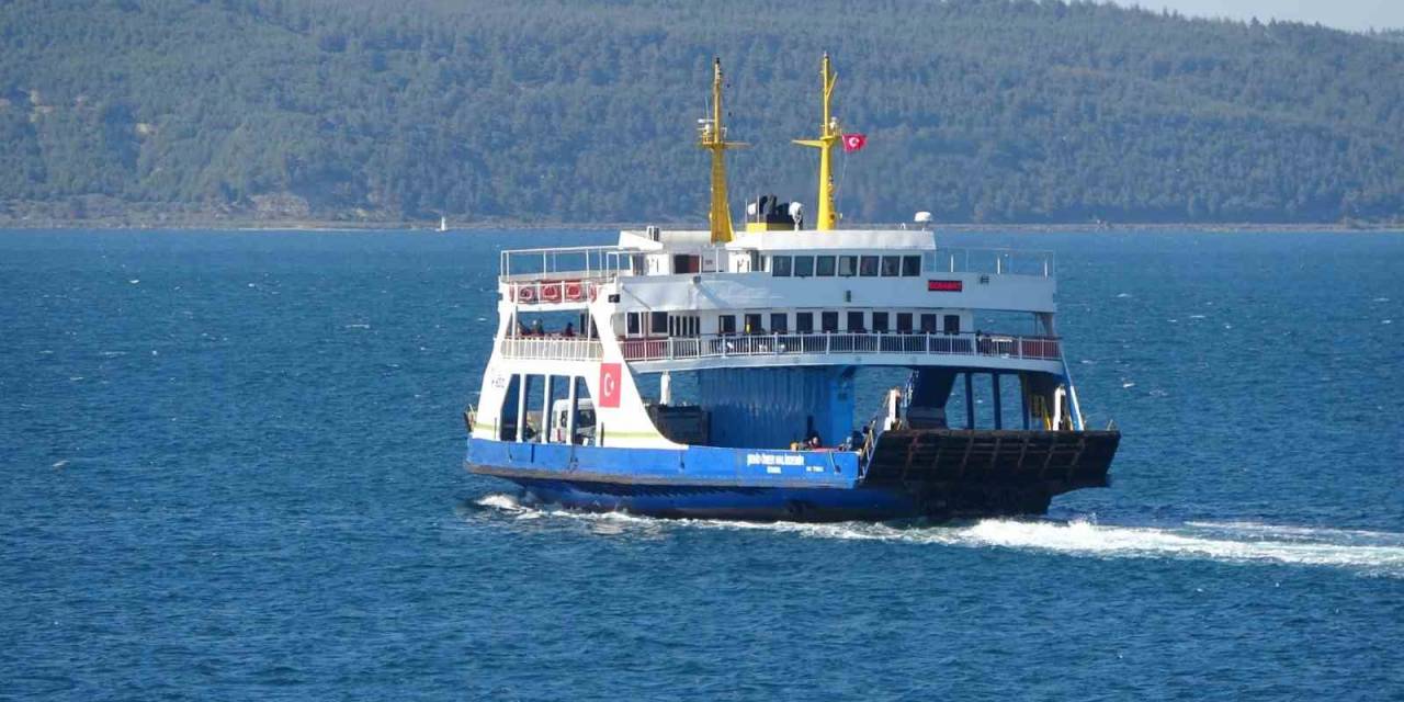 Bozcaada Ve Gökçeada’ya Yarınki Bazı Feribot Seferlerine Fırtına Engeli
