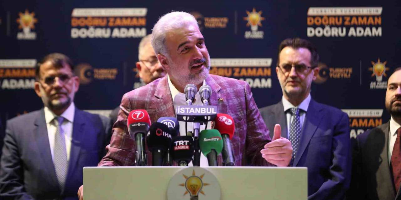 Ak Parti İstanbul İl Başkanı Osman Nuri Kabaktepe: Türkiye Cumhuriyetindeki Vatandaşlarımızla Bağımız Ne İse Balkan Coğrafyasındaki Vatandaşlarımız İle Olan Bağımız Da Odur