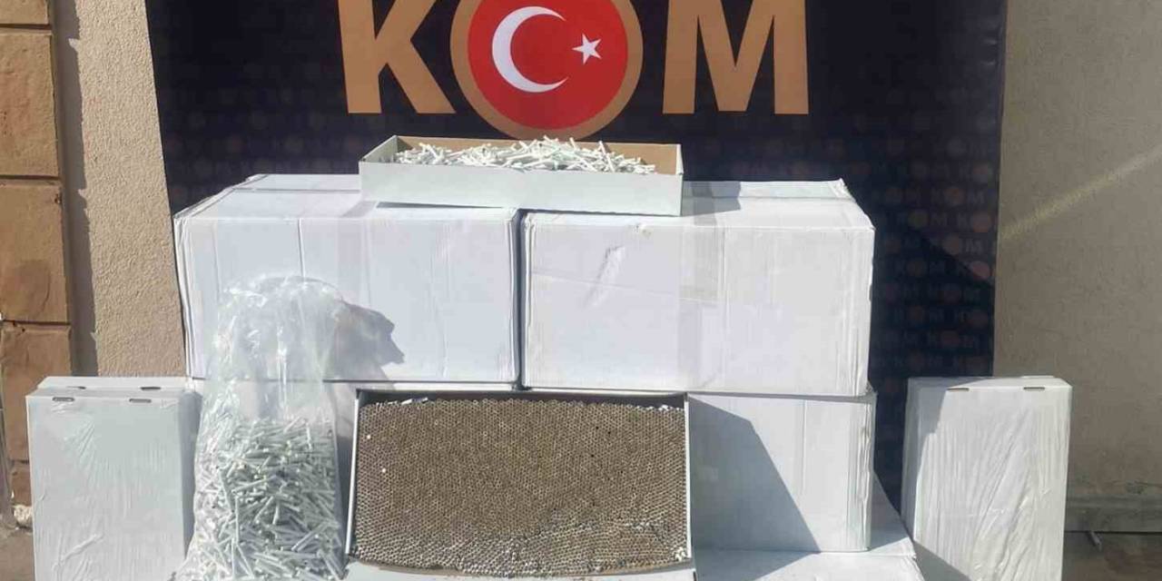 Çankırı’da 18 Bin İçi Doldurulmuş Kaçak Makaron Ele Geçildi