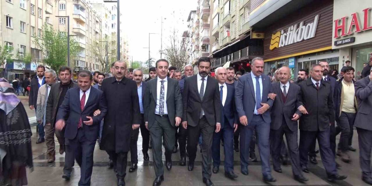 Siirt’te Ak Parti’nin Milletvekili Adayları Tanıtıldı
