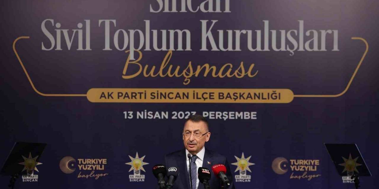 Cumhurbaşkanı Yardımcısı Oktay: "köprülere, Yollara, Hastanelere, Okullara, Barajlara Gidecek Kaynak, Bunların Koltuklarına Yetmez"