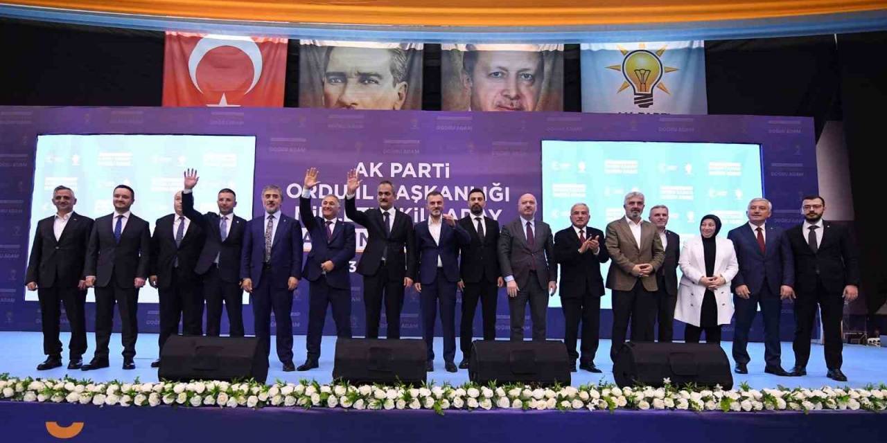 Ak Parti Ordu Milletvekili Adayları Tanıtıldı