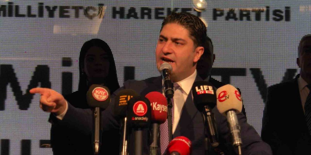 Mhp’li Özdemir: “türk Milletiyle Bir Ve Beraber Olamayanlar Türk Milletinin Hasımlarıyla Kol Kola Girmişler”