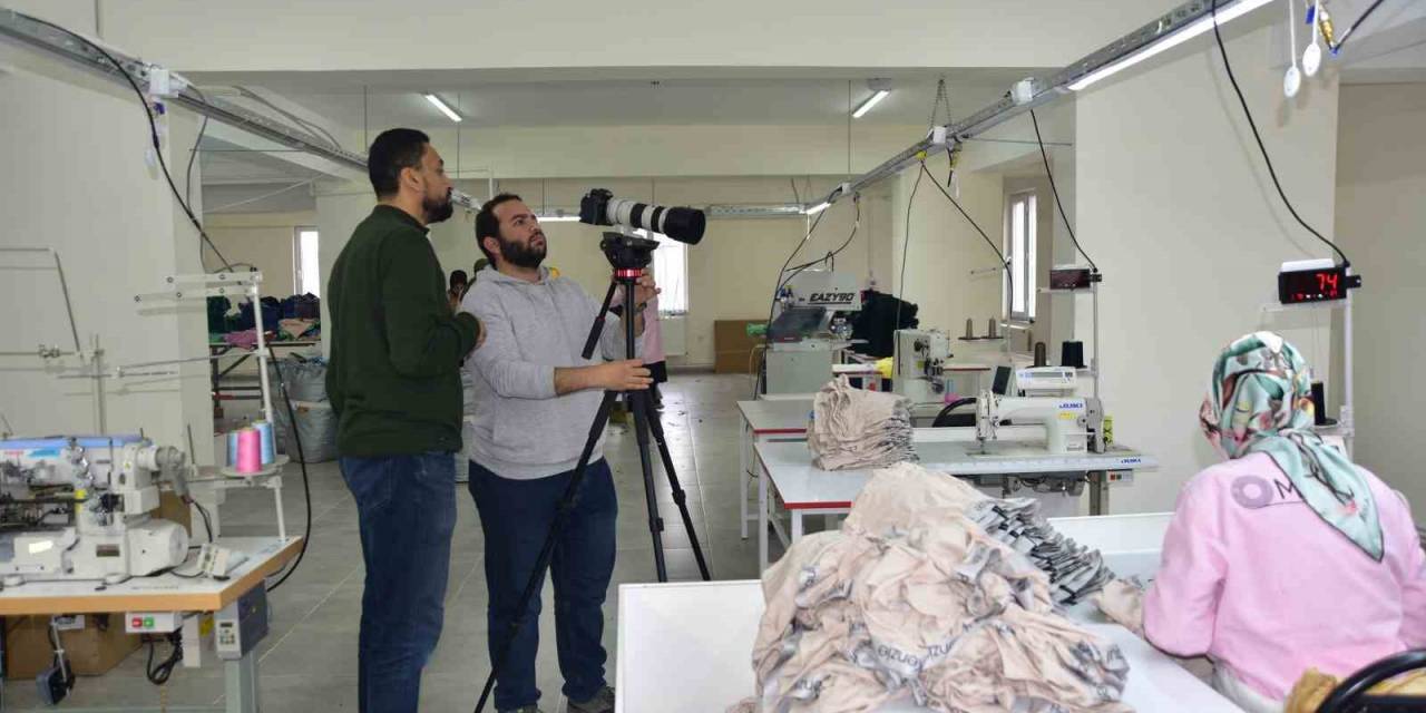 Ahlat’ta Üretilen Tekstil Ürünleri Yurt Dışı Pazarına Açılıyor